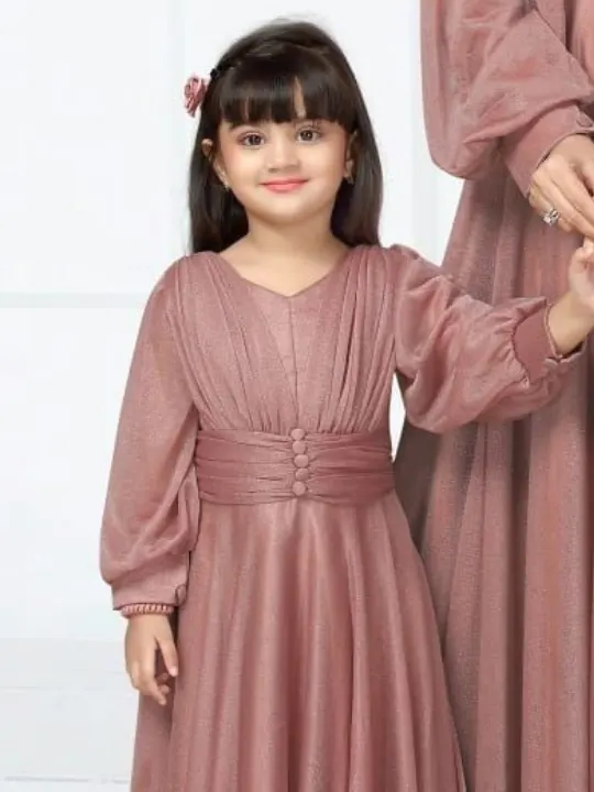 Dusty Rose Glamour Gown