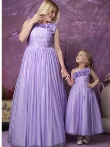 Lavender Matching Gown