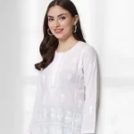 white short kurti